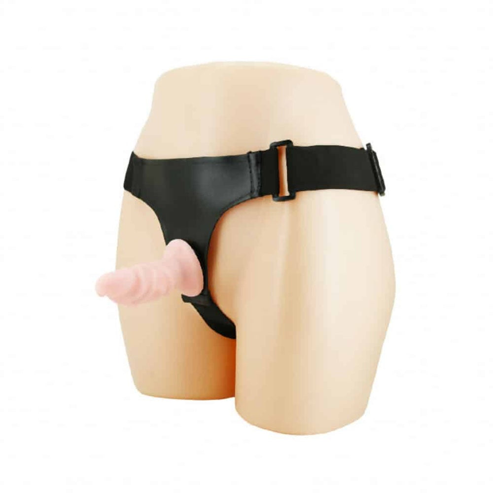 Jessica strap-on harness with two dildo attachments - image 2