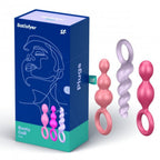 Satisfyer Booty Call coloured set of three