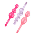 Satisfyer Booty Call coloured set of three