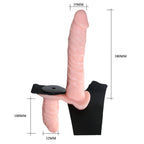 Double Heads Ultra Passionate Harness with vibration