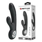 Pretty Love Selene Black Silicone Dildo Rabbit vibrator