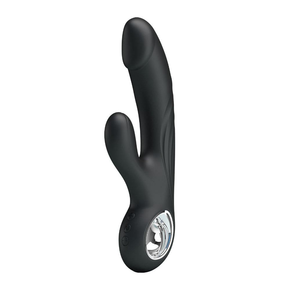 Pretty Love Selene Black Silicone Dildo Rabbit vibrator