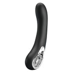 Pretty Love Alston Black rechargeable silicone vibrator 19cm - image 6