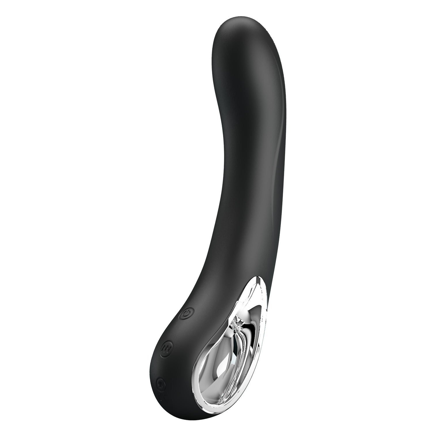 Pretty Love Alston Black rechargeable silicone vibrator 19cm - image 6