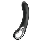 Pretty Love Alston Black rechargeable silicone vibrator 19cm - image 7