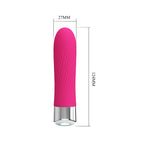 Small vibrating silicone Bullet Sebastian 13 cm - image 3