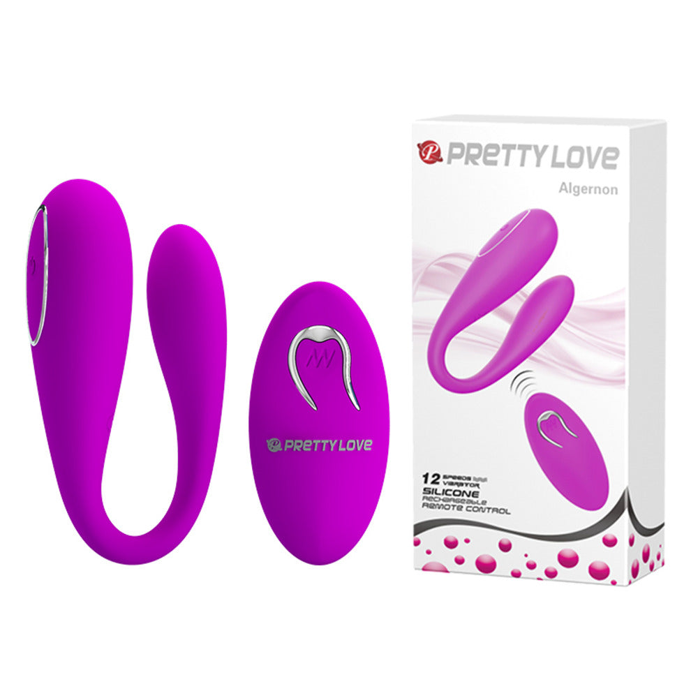 Wireless remote control silicone couples Vibrator Algernon Κύρια εικόνα προϊόντος