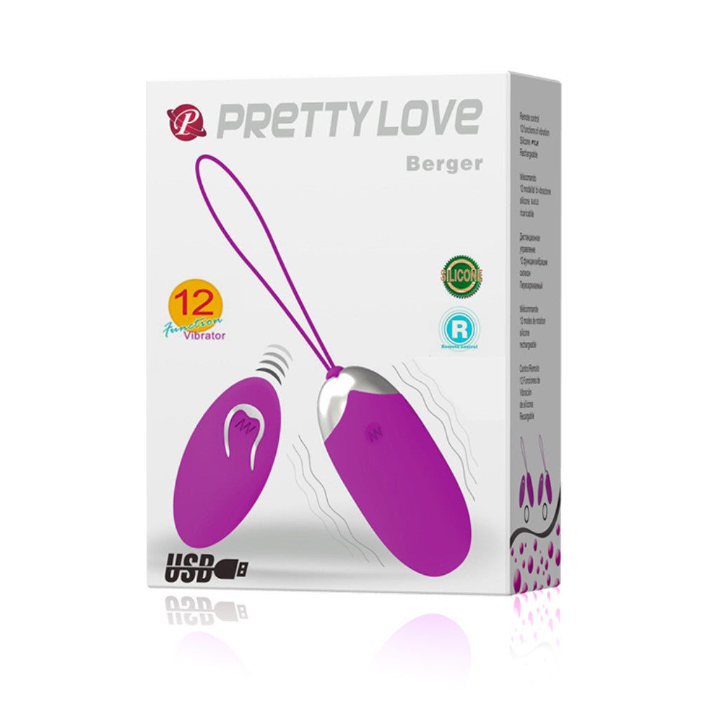 Pretty Love Berger rechargeable vibrating egg - image 5