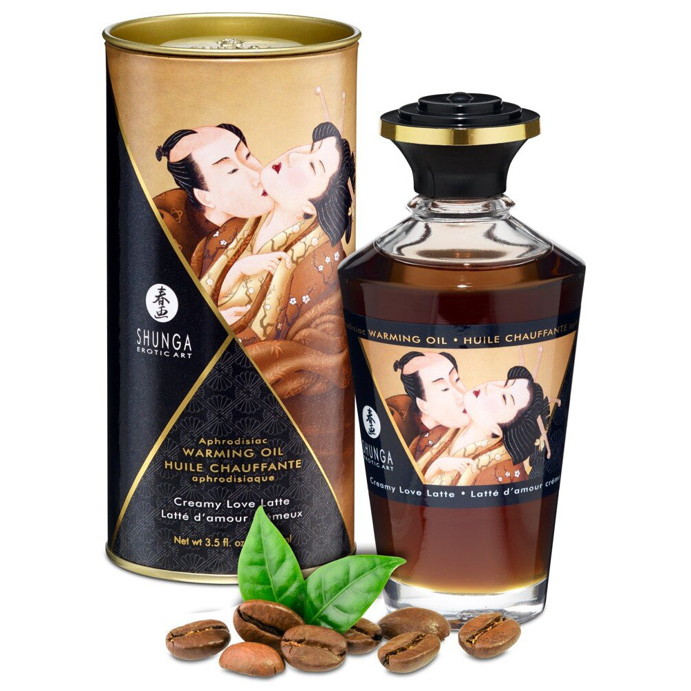 Shunga Intimate Kisses Aphrodisiac Oil Creamy Latte 100 ml