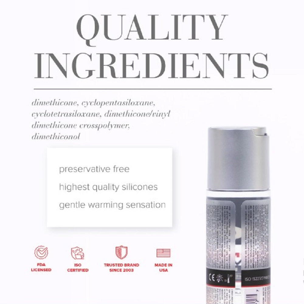 JO Premium Silicone Lubricant Warming 60 ml - image 2