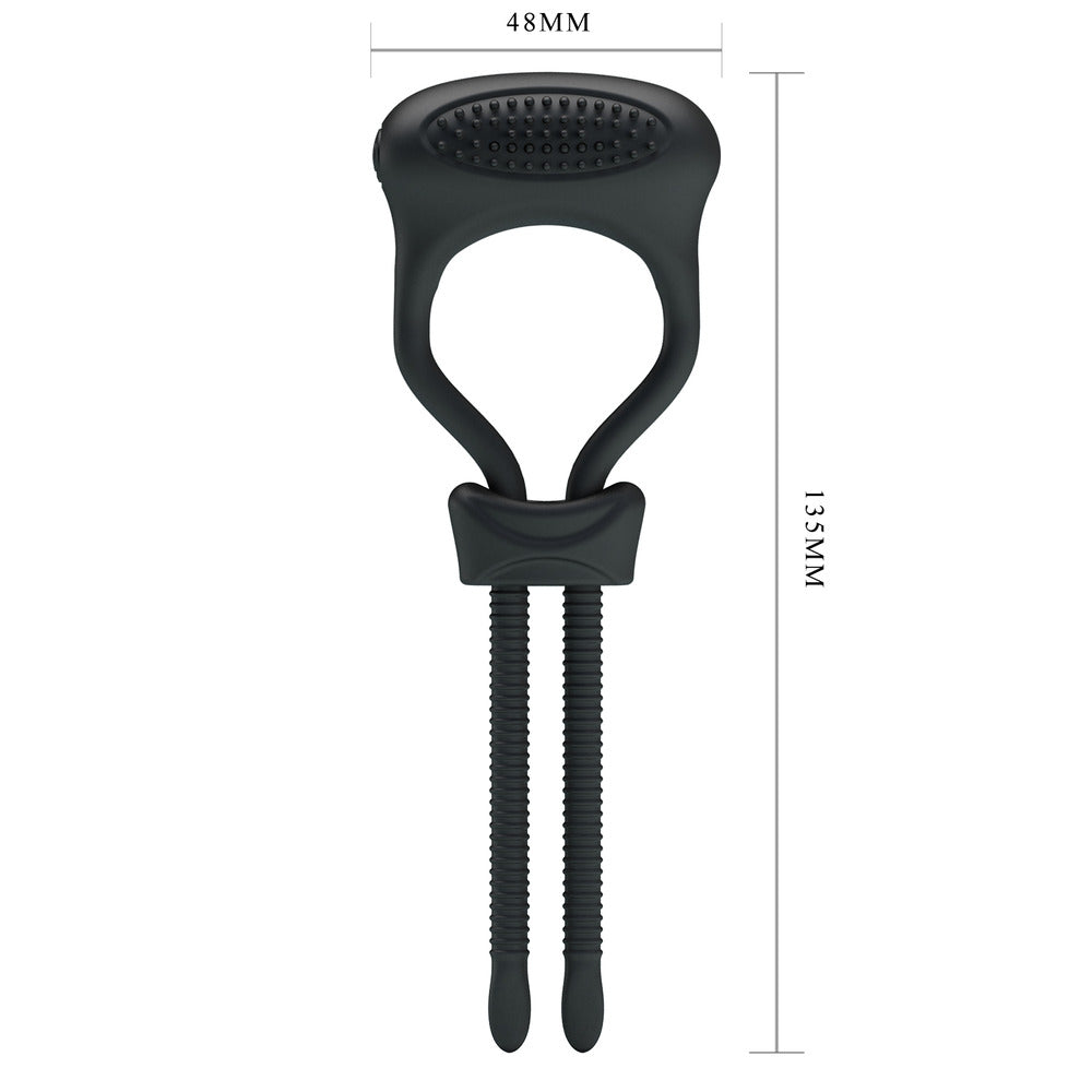 Pretty Love Curitis Adjustable Vibrating Cock Ring