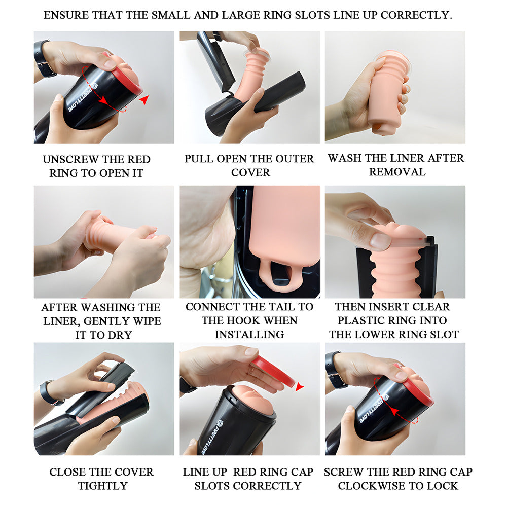 Pretty Love Ozzy thrusting masturbation device Δευτερεύουσα εικόνα προϊόντος