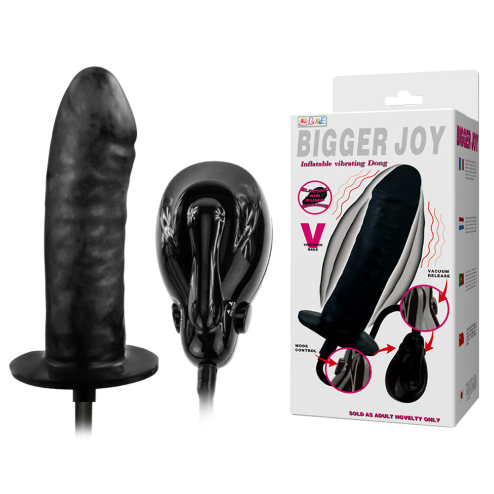 Bigger Joy inflatable Vibrating Anal Dong