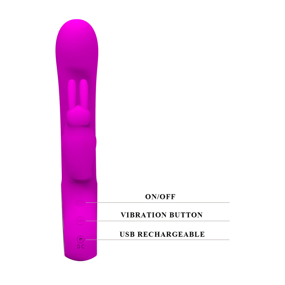 PRETTY LOVE WEBB Rabbit silicone vibrator