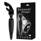 Set massager vibrator with head attachment