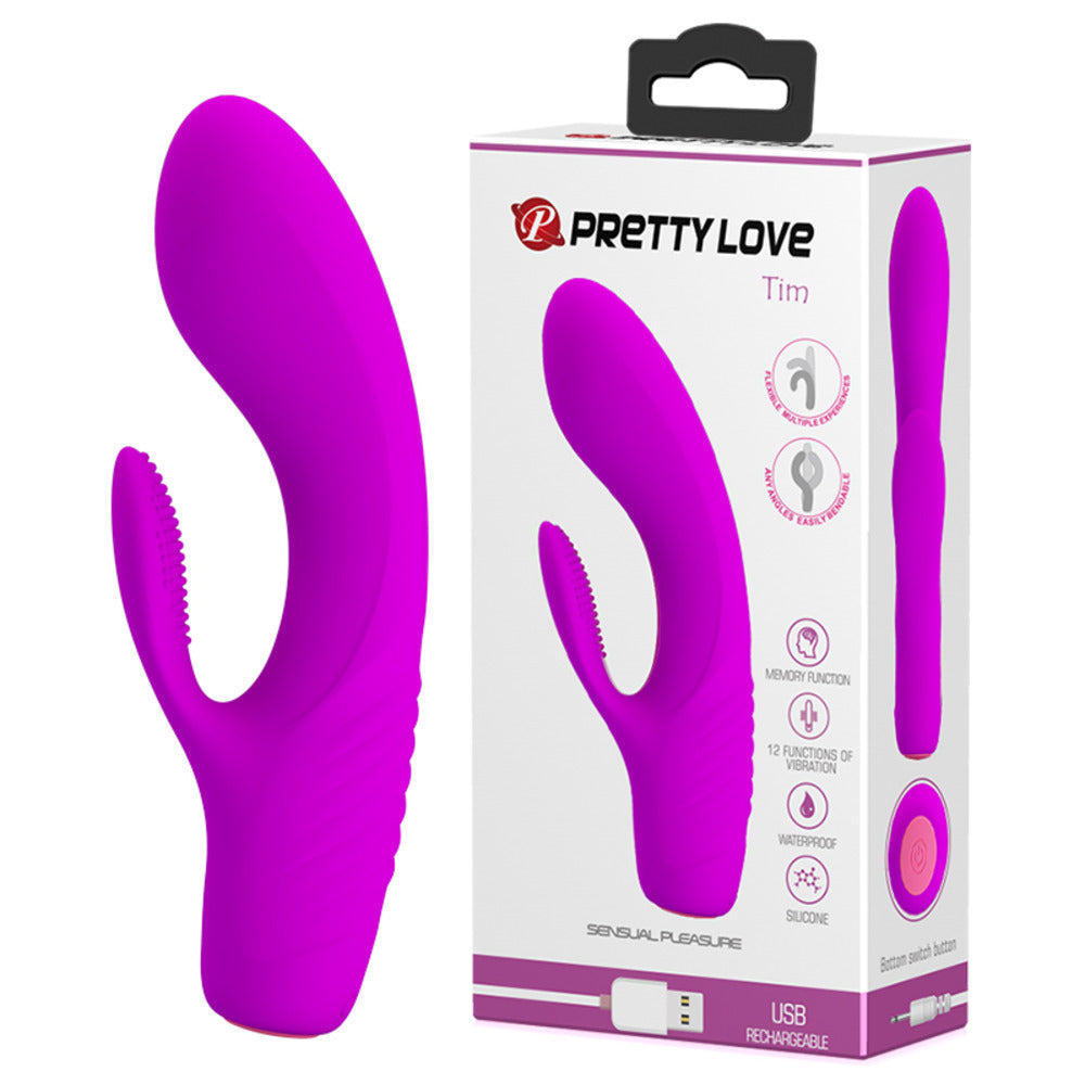 Pretty Love Tim Rabbit swinging delight Vibrator 15 cm