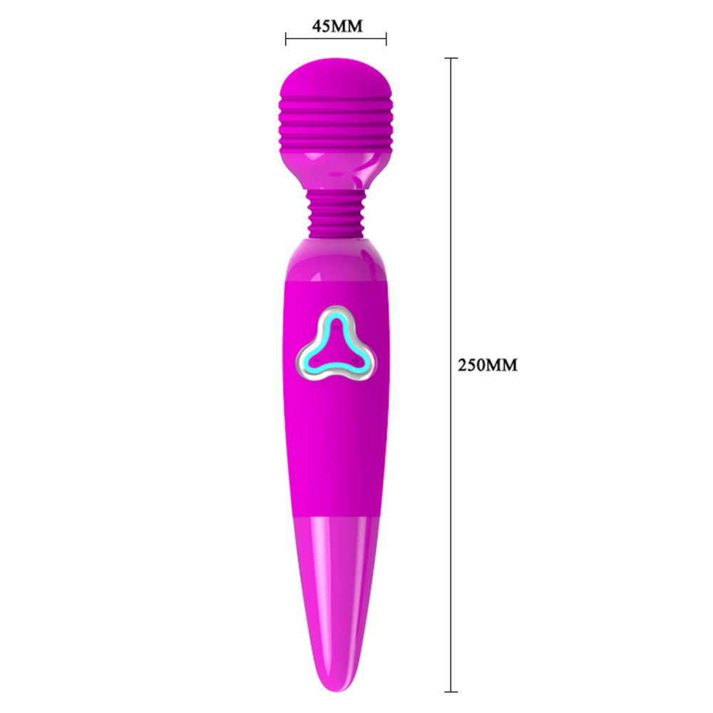 Magic Wand Rechargeable Powerful sex Vibrator Purple