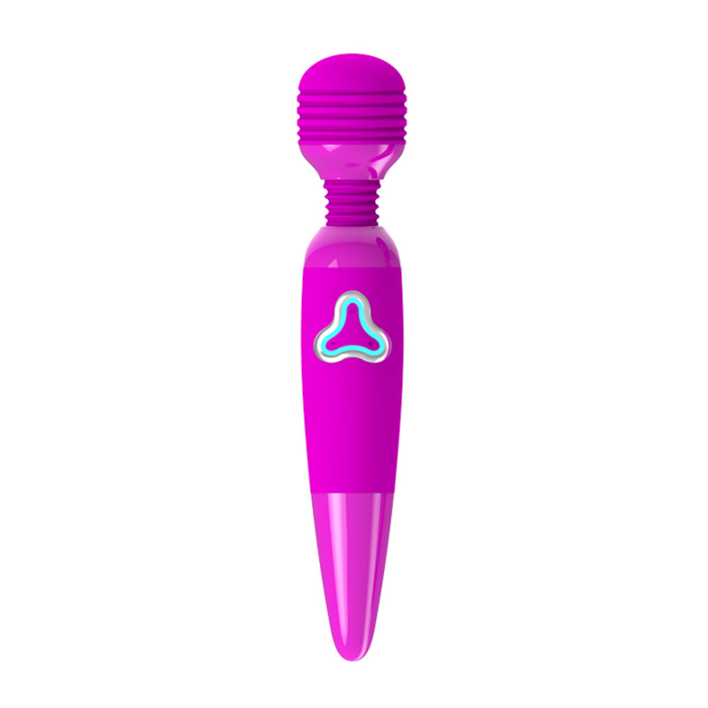 Magic Wand Rechargeable Powerful sex Vibrator Purple