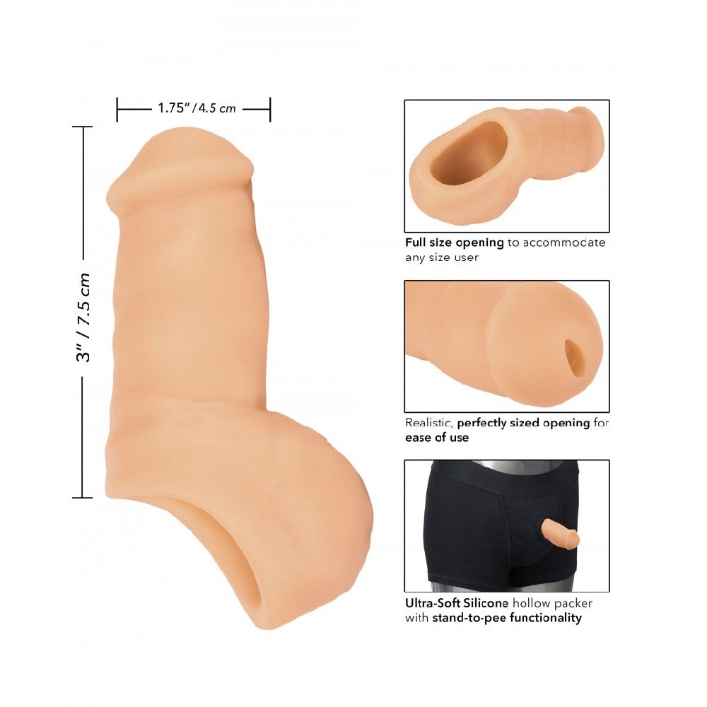 Ultra Soft Silicone Stand-to-Pee Packer Skin Flesh Δευτερεύουσα εικόνα προϊόντος