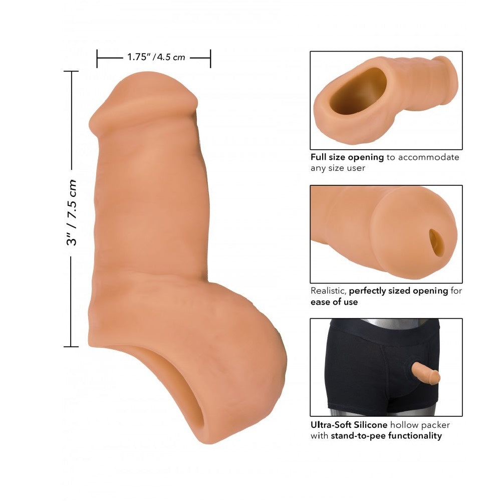 Ultra Soft Silicone STP Packer Caramel Δευτερεύουσα εικόνα προϊόντος