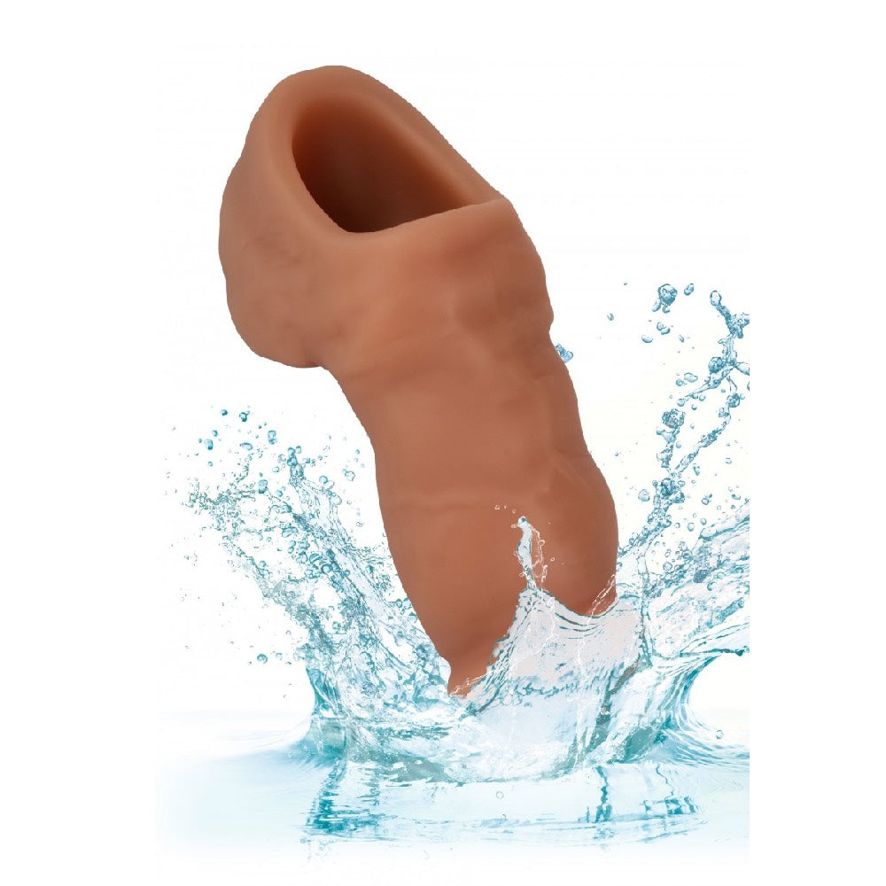Ultra Soft Silicone STAND-TO-PEE Packer Brown Δευτερεύουσα εικόνα προϊόντος