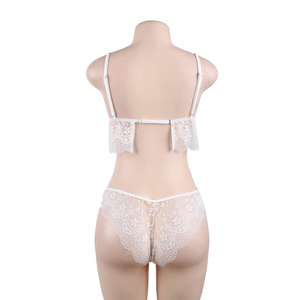 Tempting Bralette Lingerie Set White - image 7