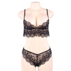 Coquette Bralette Lingerie Set Black - image 5