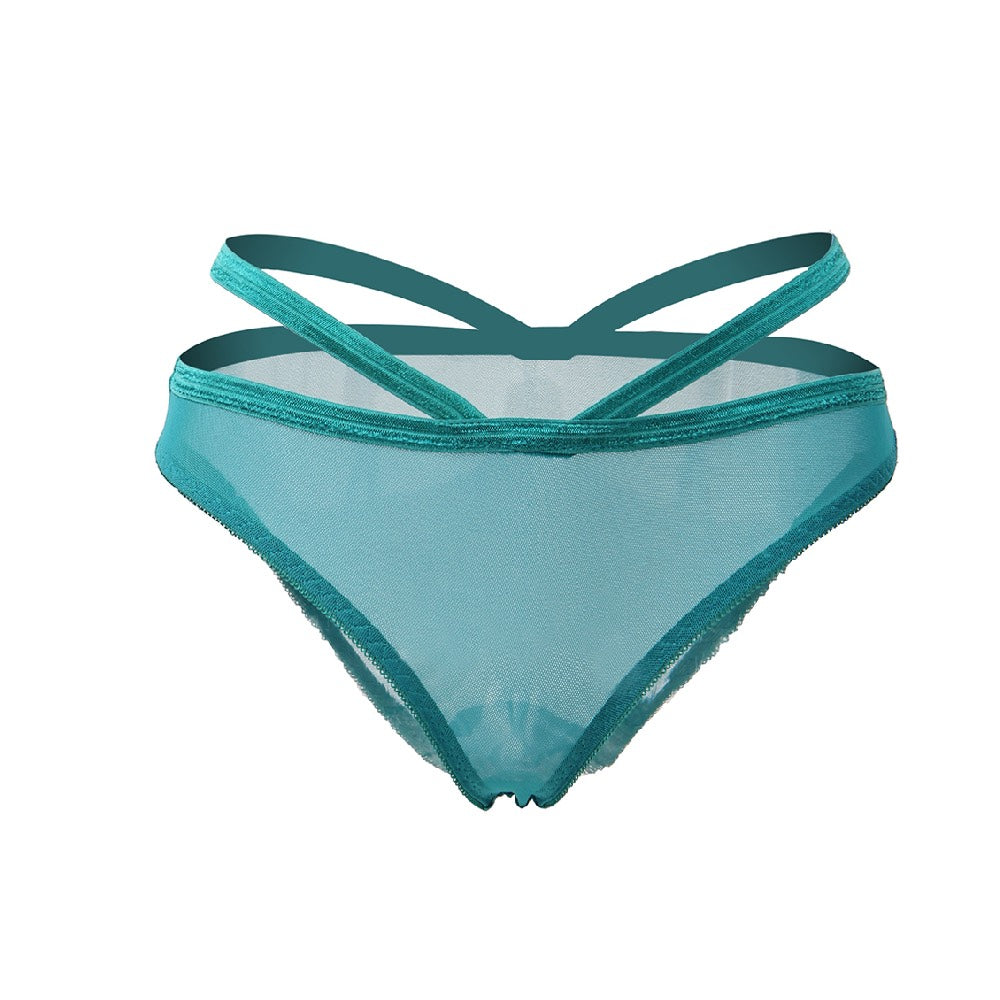 Plus Size Sensual Green Babydoll with Thong - image 4