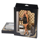 Adore Me Black Chemise with Thong - image 3