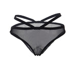 Plus Size Adore Me Black Chemise with Thong - image 8