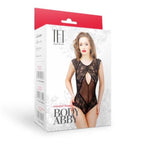 Elegant Abby Teddy Lingerie Black