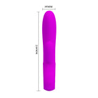 Pretty Love Elmer Silicone Rabbit Twin motor Vibrator Purple - image 4