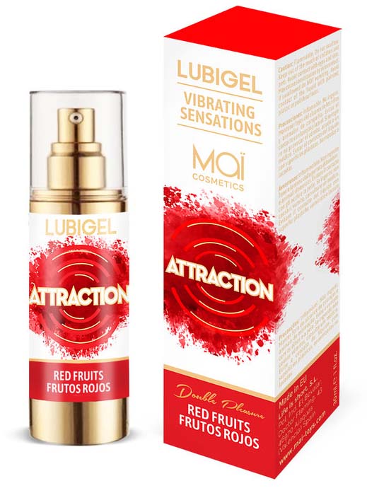 Mai Tingling Lubigel Liquid Vibe Effect Red Fruits 30 ml Κύρια εικόνα προϊόντος