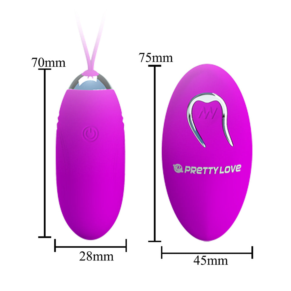 Pretty Love Jenny Egg remote vibrator