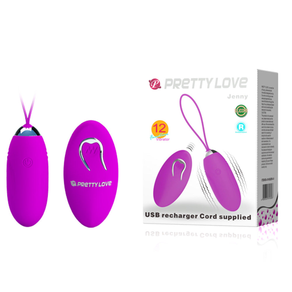 Pretty Love Jenny Egg remote vibrator