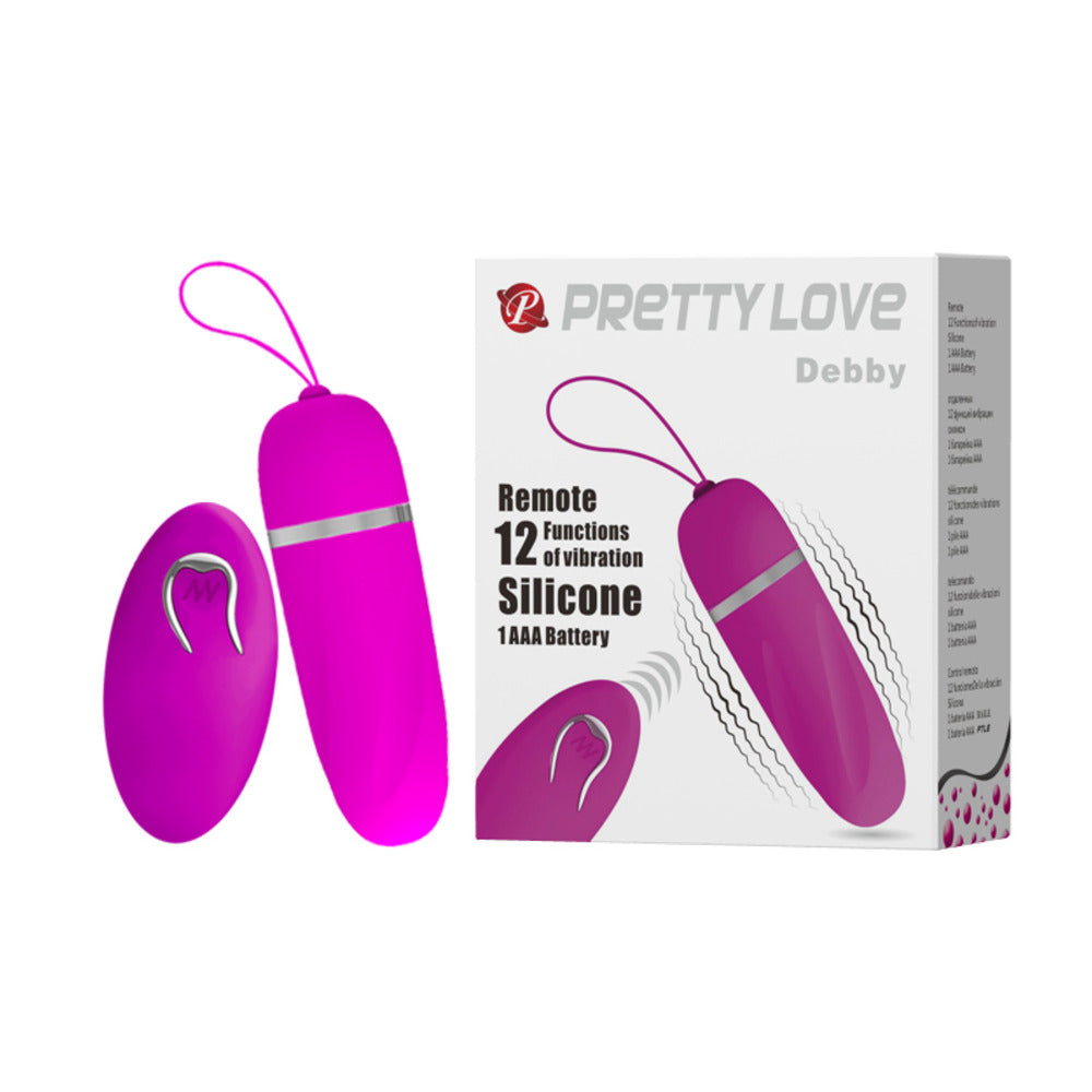 PRETTY LOVE DEBBY δονητής βολίδα με τηλεκοντρόλ
