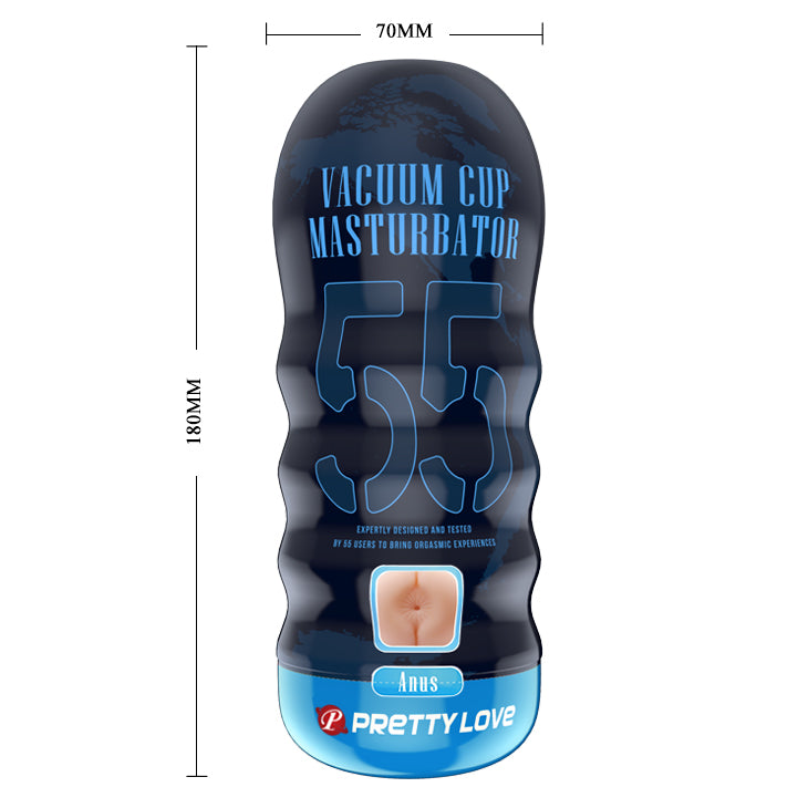 Pretty Love Ass in a Vacuum Cup Masturbator 18 cm - image 7
