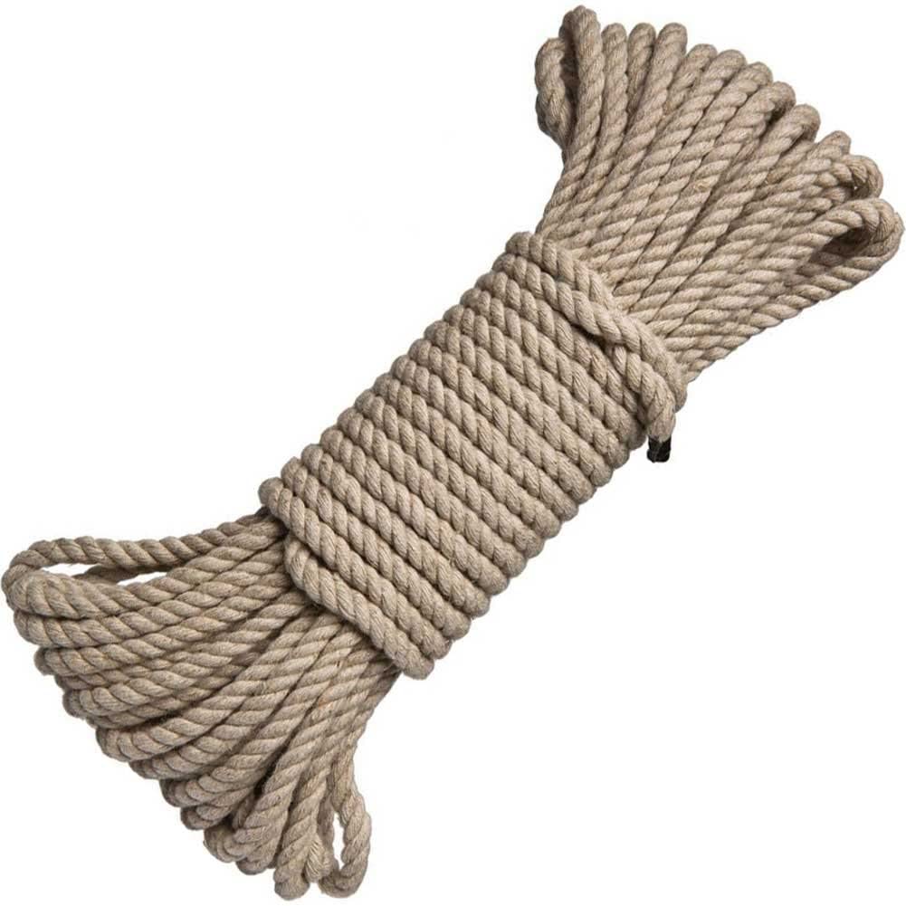 Bondage Natural Hemp Rope with metal head 20 meters - image 2