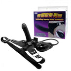 Automatic Electric inflatable pump vibrating dildo strap-on - image 3