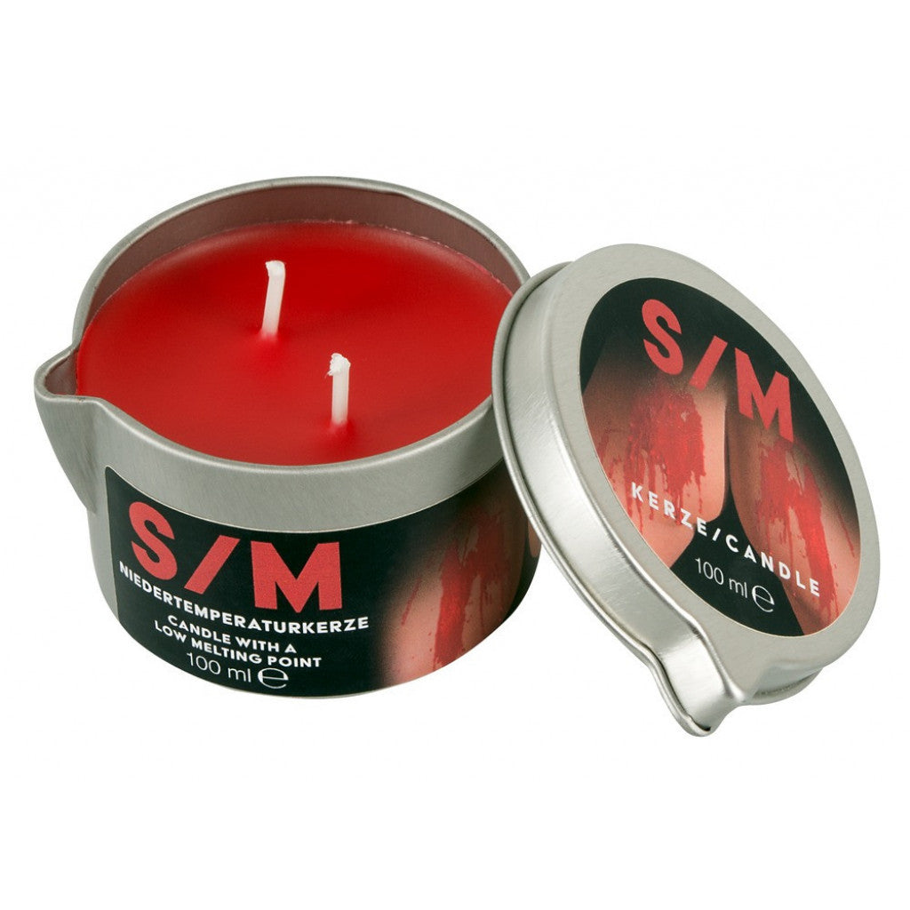 BDSM Bondage Red candle 100ml