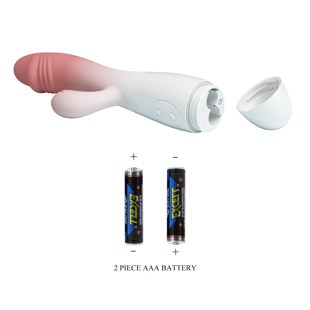 PRETTY LOVE Snappy rabbit silicone pink vibrator - image 6