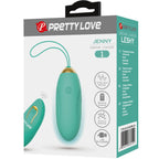 PRETTY LOVE Jenny remote controlled vibrating egg Green - image 7