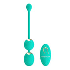 Pretty Love Willie silicone balls with remote control Green - image 2