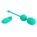 Pretty Love Willie silicone balls with remote control Green - image 6