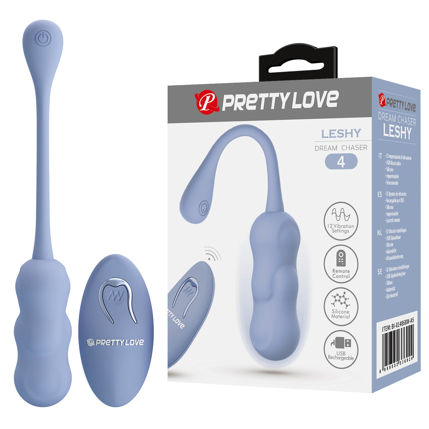 PRETTY LOVE DREAM CHASER 4 LESHY RC Blue vibrator