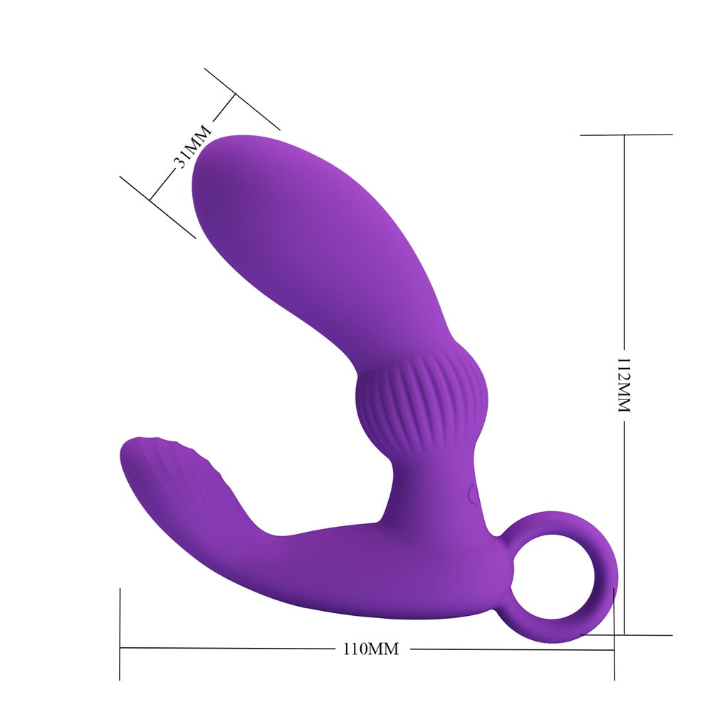 PRETTY LOVE CAYLA vibrating prostate massager purple Δευτερεύουσα εικόνα προϊόντος