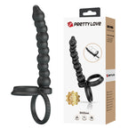 PRETTY LOVE DILLION cock and balls strapped dong