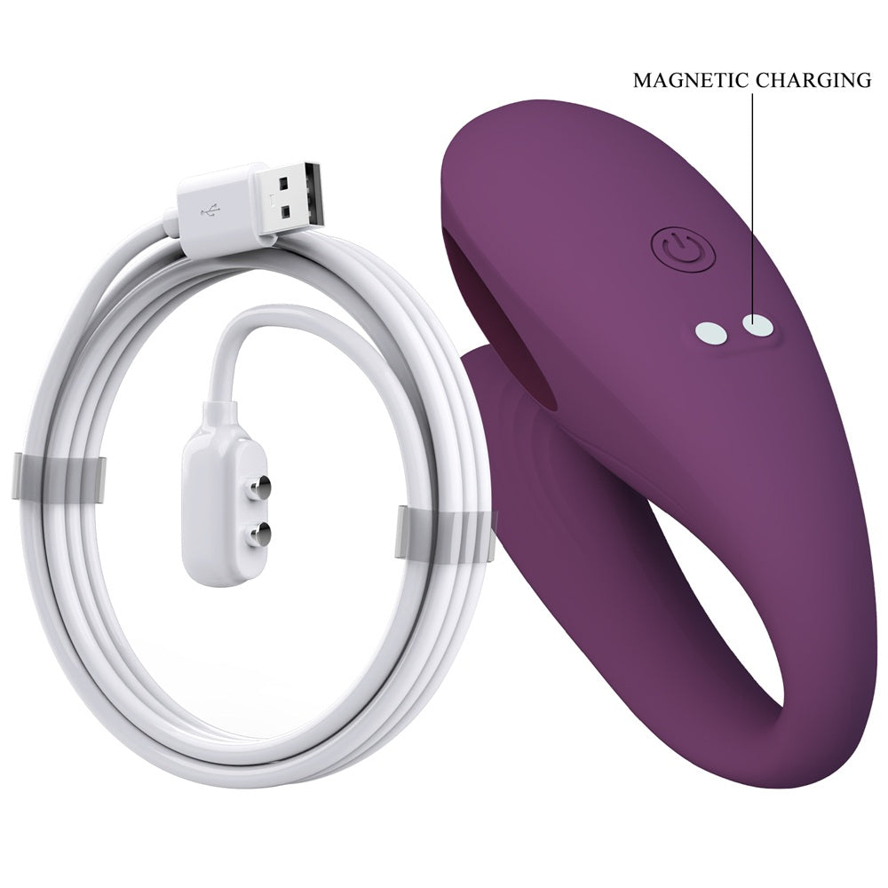 PRETTY LOVE Aari App control Thumping Dual vibrator purple - image 3