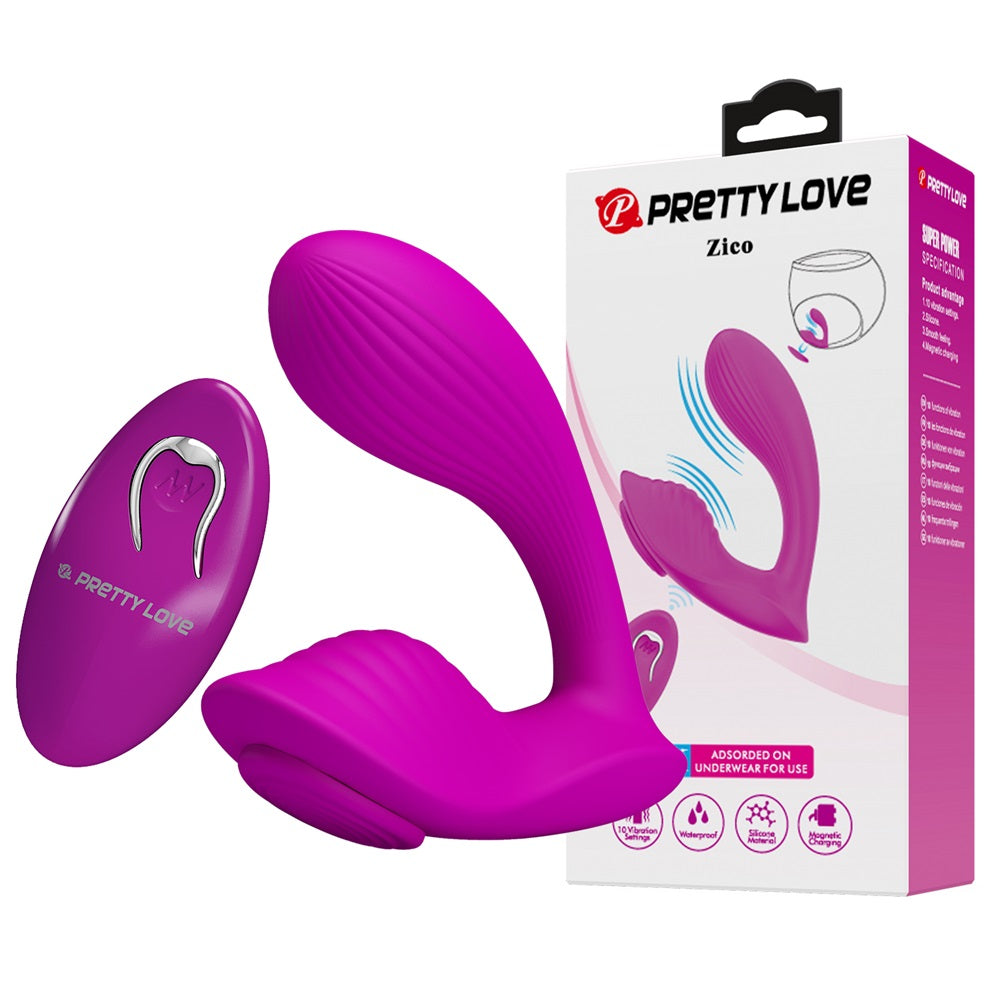 PRETTY LOVE ZICO wearable clip-on vibrator