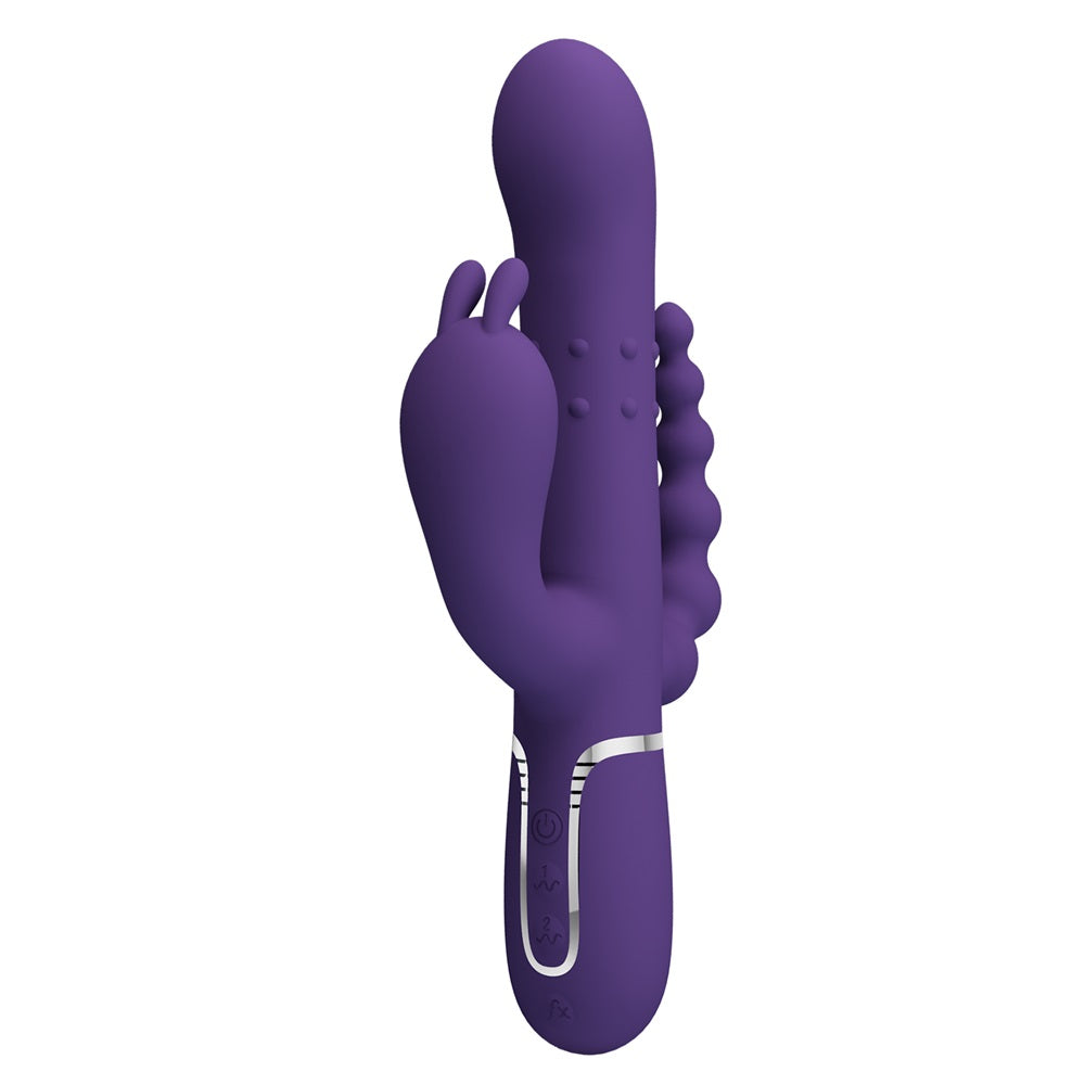 PRETTY LOVE Cammy trible pleasure vibrator with Anal Beads - image 7